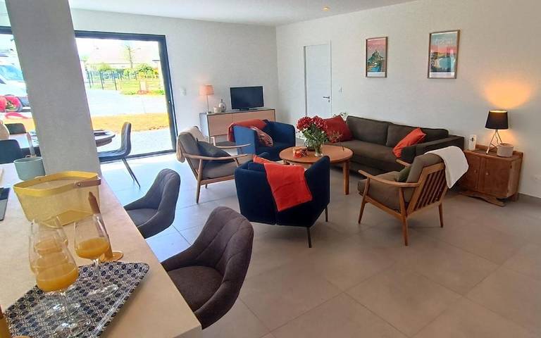 Location de vacances pour 8 personnes, avec jardin et vue à Gonneville-en-Auge - 3