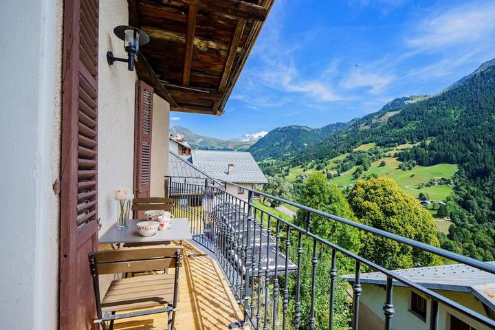 Gîte pour 6 personnes, avec balcon et vue dans Office de Tourisme de Hauteluce Les Saisies - 3