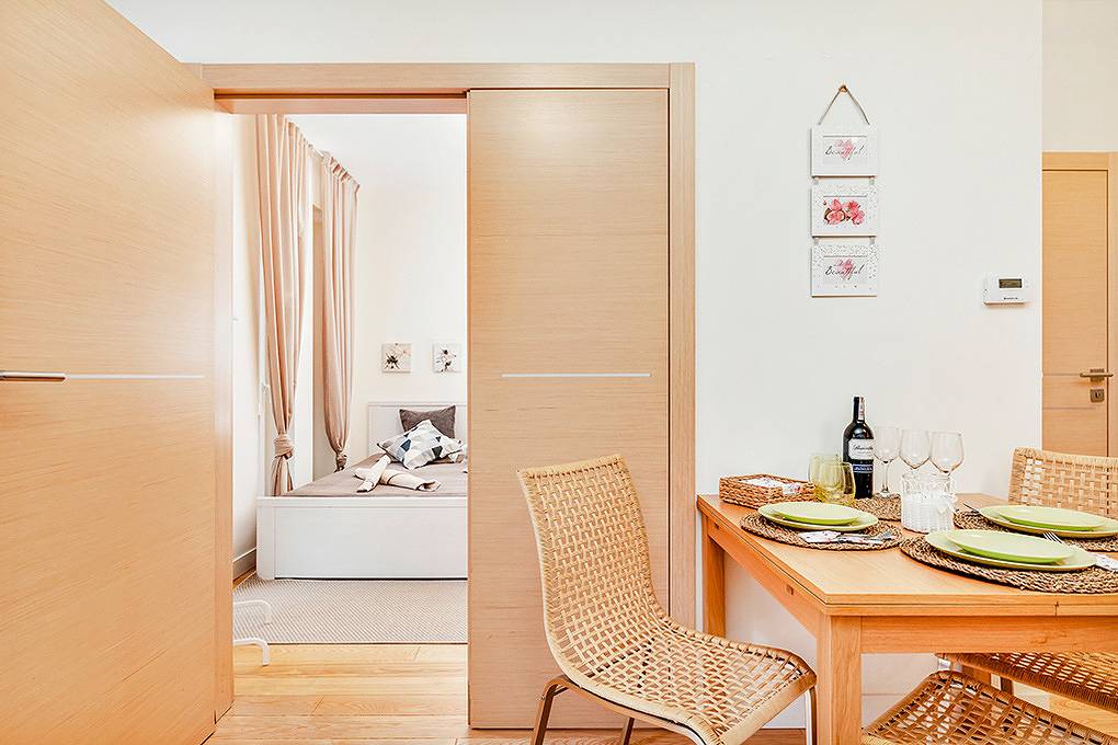 Hel semesterlägenhet, Lägenhet för 4 Personer med terass in Świnoujście, Oderlagunen