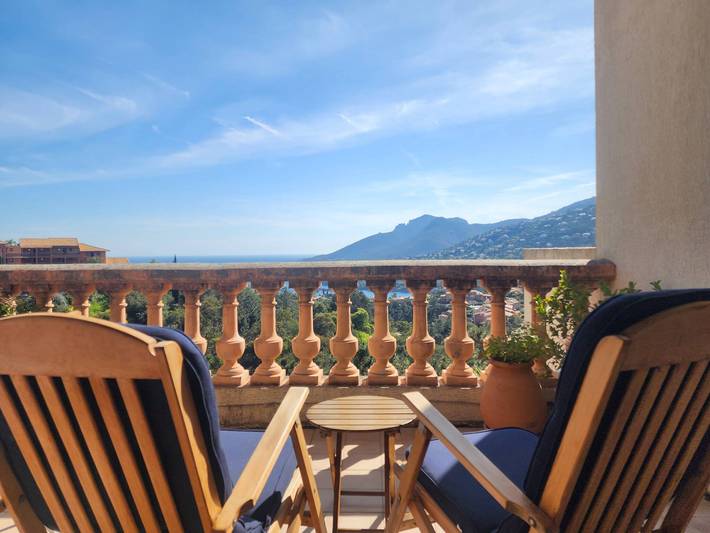 Ferienwohnung für 4 Personen, mit Terrasse in Théoule-sur-Mer - 2
