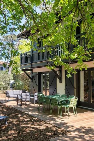 Villa pour 8 personnes, avec vue et jardin, animaux acceptés sur la Dune du Pilat