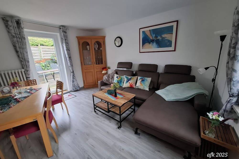 Ganze Wohnung, Ferienwohnung Lüneburger Heide/Allertal - Terrasse/Garten, Heidepark, Vogelpark in Bad Fallingbostel, Landkreis Heidekreis