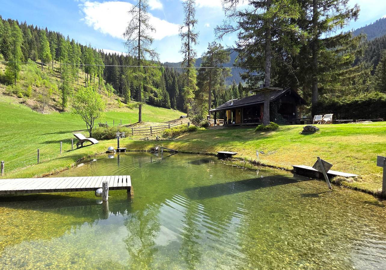Ganze Ferienwohnung, 3-Raum Hütte für bis zu 6 Personen in Eben im Pongau, Tennengau