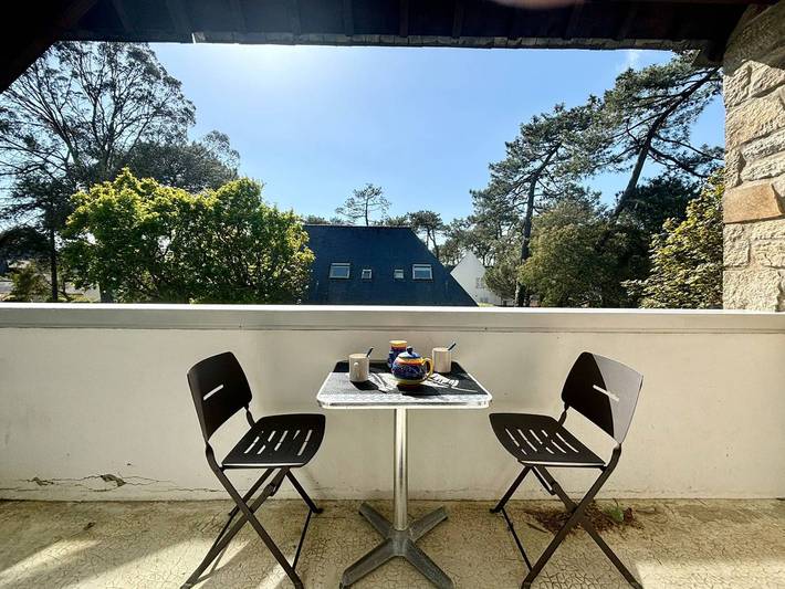 Ganze Wohnung, Gemütliche T2-Wohnung mit Kabine, 450m vom Meer und Strand – Platz für 4 Personen in Carnac Plage, Carnac