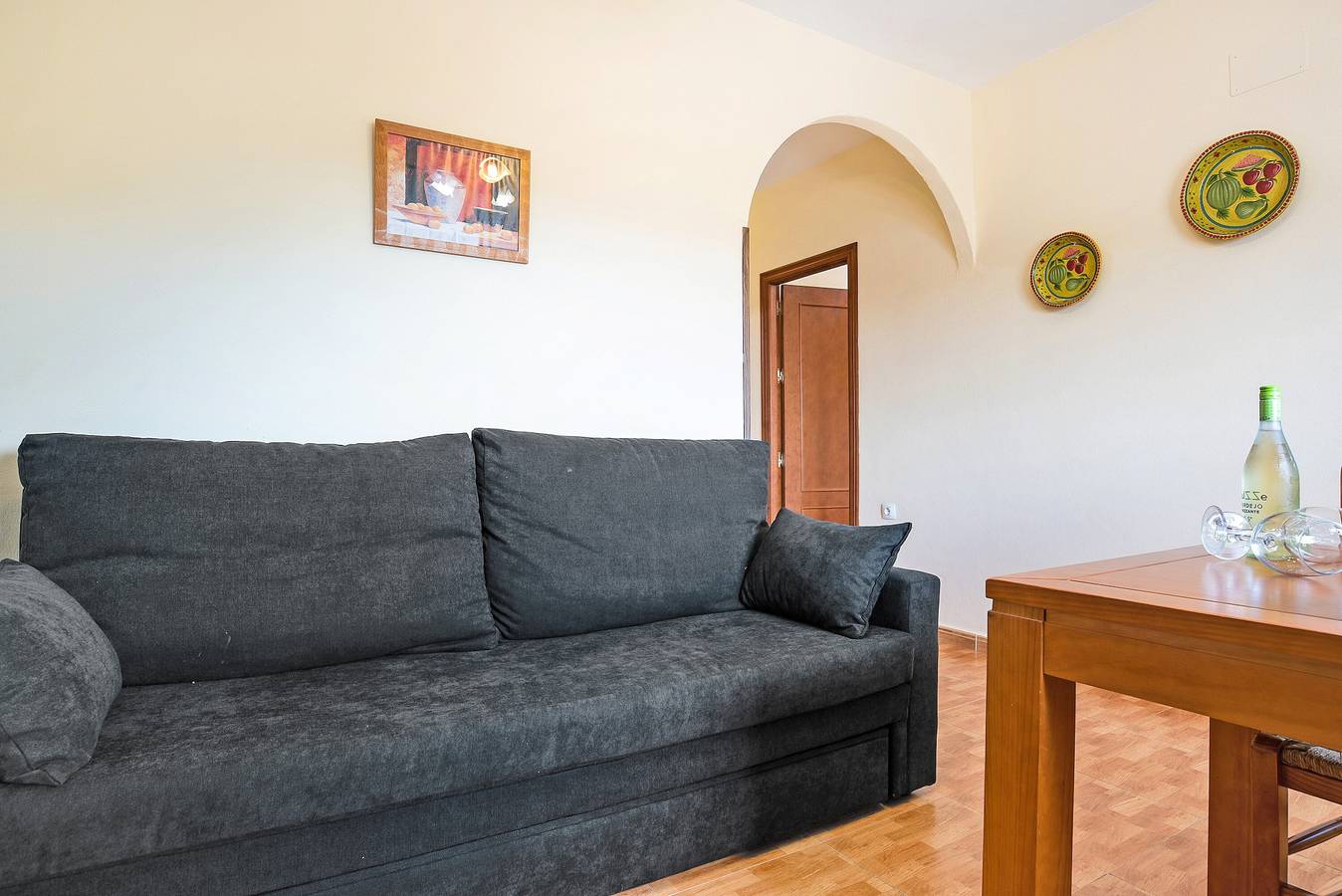 Apartamento 'El Ancla 1 - solo familias' con jardín compartido in Conil de la Frontera, Costa de la Luz