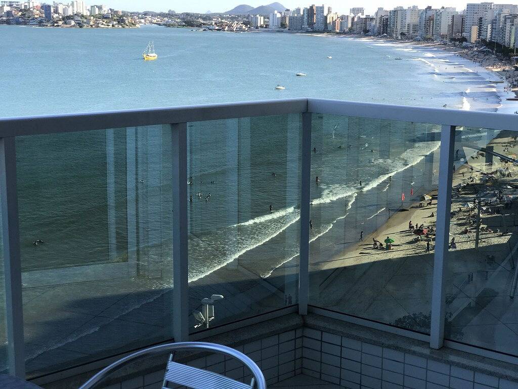 Ganze Wohnung, Ap 702A vorderen Balkon Beira Mar Beach d 988 Morro 3 Schlafzimmer 3 Bäder 2 garag in Guarapari, Região Metropolitana da Grande Vitória