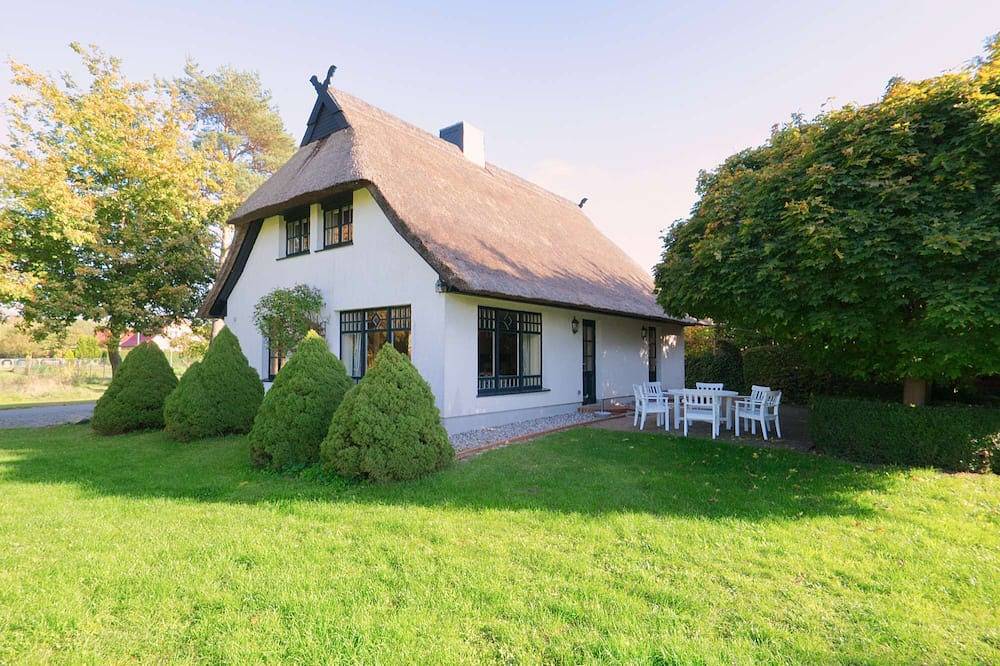 Thatched cottage with large garden and fireplace in Alt Steinhorst, Marlow
