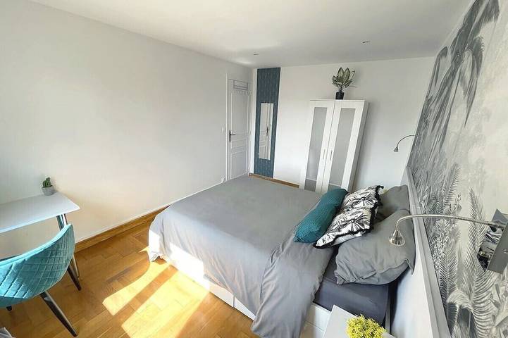 Location de vacances pour 8 personnes, avec balcon et jardin à Tremblay-en-France - 3