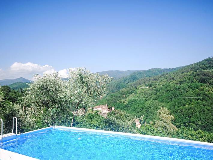 Ferienhaus für 2 Personen, mit Garten und Ausblick in der Toskana