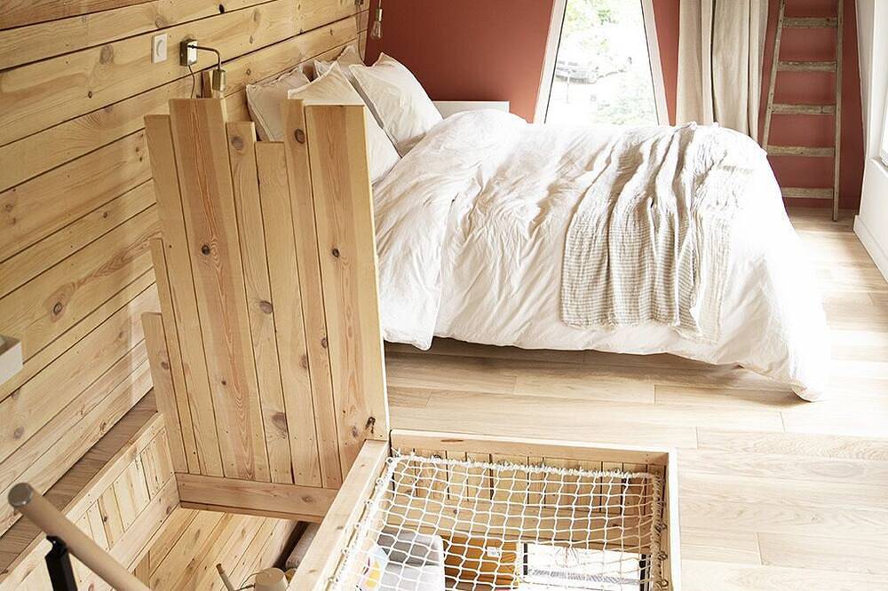 Cabin on stilts with private spa in the forest in Hardelot Plage, Neufchâtel-Hardelot