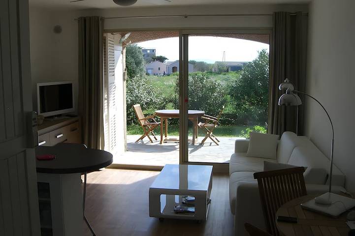 Appartement de vacances pour 4 personnes, avec jardin