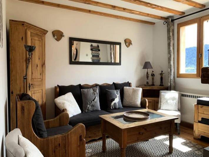 Chalet pour 10 personnes, avec balcon à Pra-Loup