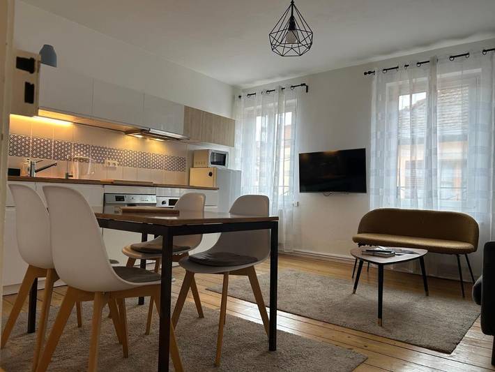 Appartement de vacances pour 4 personnes, avec Vue
