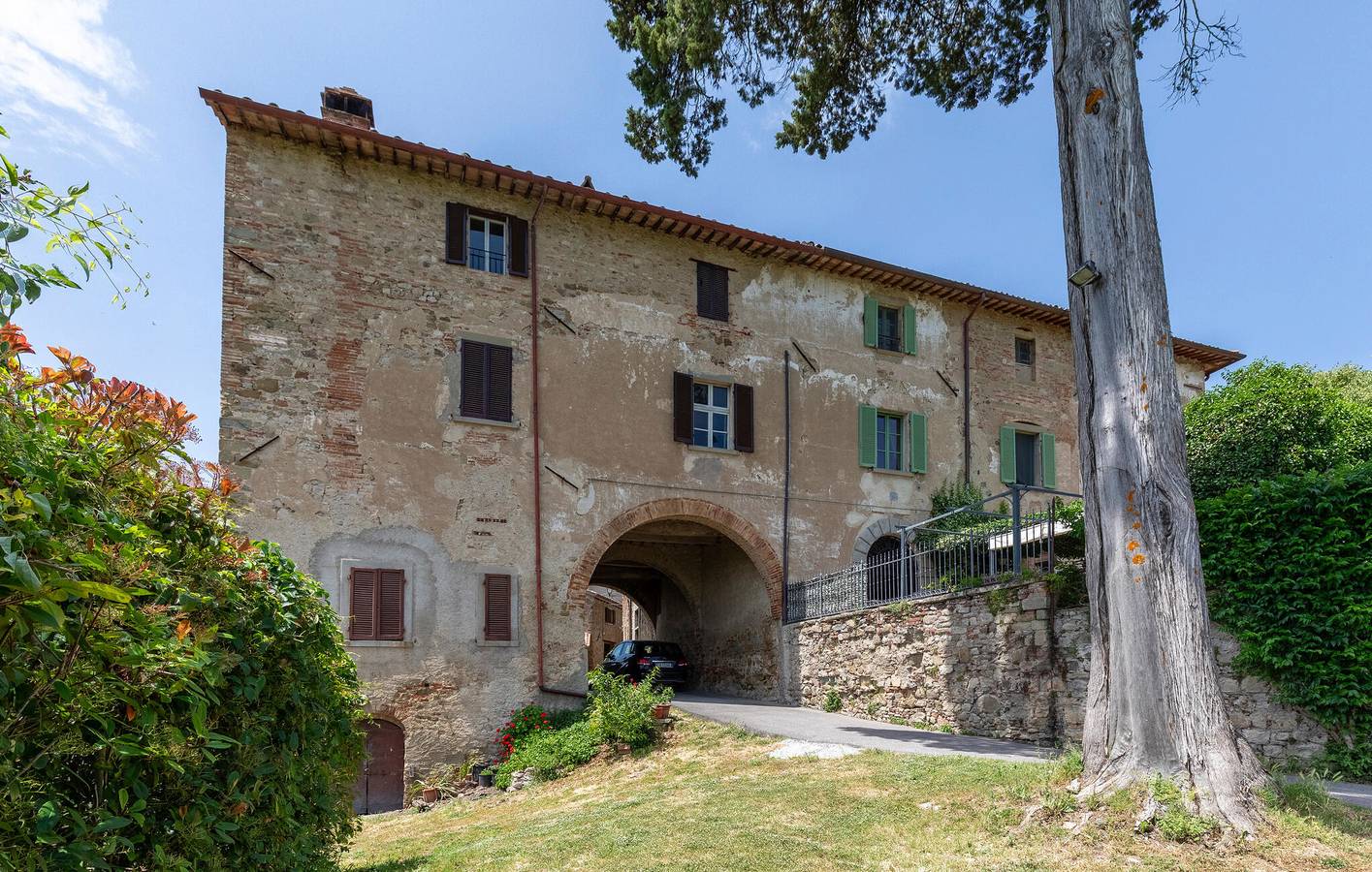 Apartamento junto a la piscina con aparcamiento y jardín in Città di Castello, Valtiberina