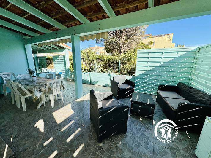 Gîte pour 6 personnes, avec terrasse dans Narbonne Plage - 2