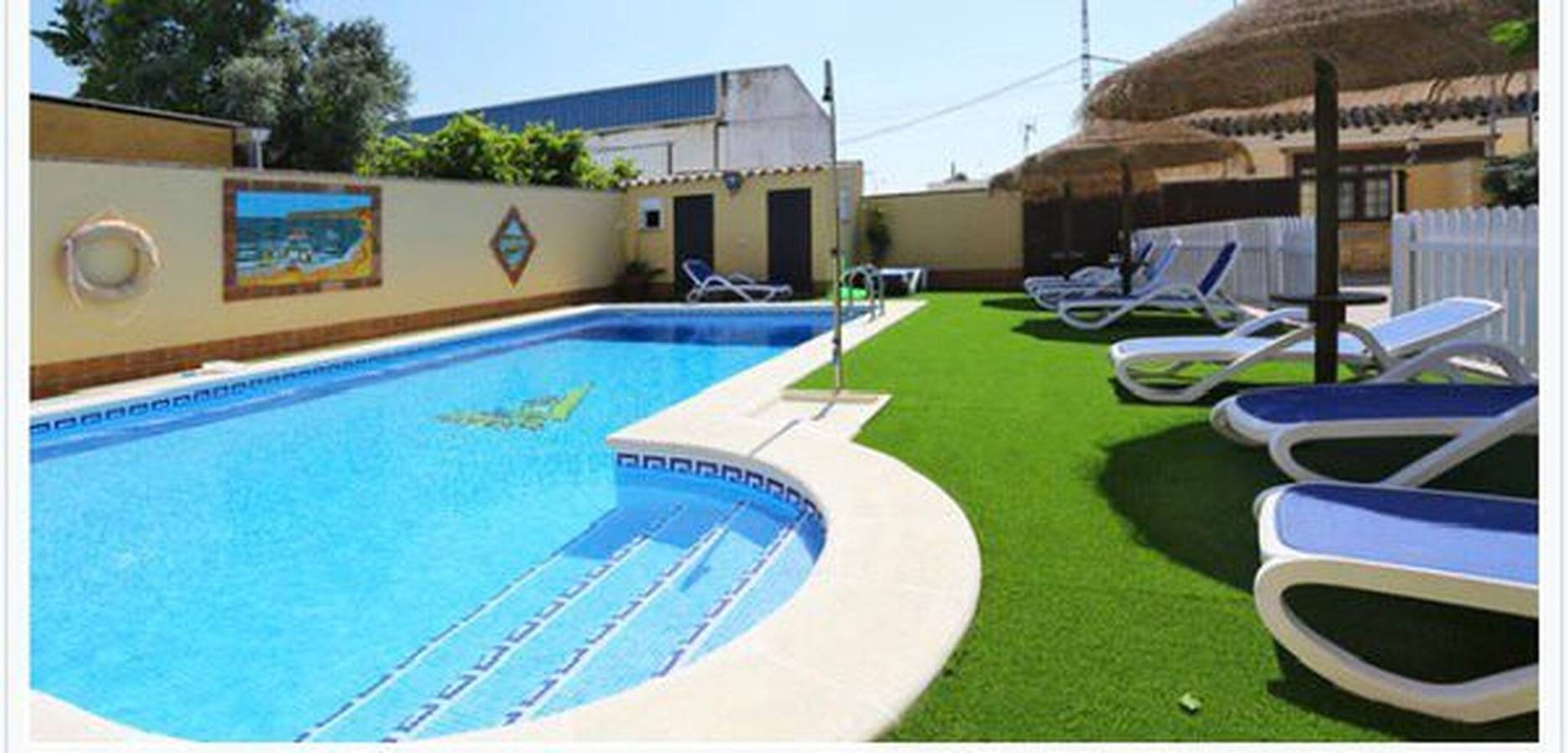 Ferienhaus Villa Fornell Ii mit Gemeinschaftspool, Gemeinschaftsterrasse & Wlan in Conil de la Frontera, Costa de la Luz