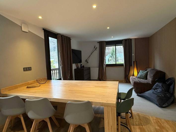 Apartamento para 8 personas, con jardín en Cauterets