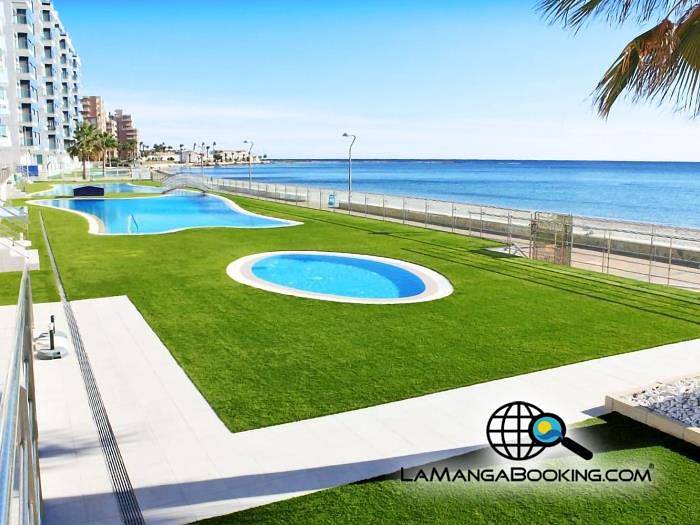 Apartamento de férias inteiro, Apartamento de férias para 4 pessoas com varanda/terraço in San Javier, Costa Cálida