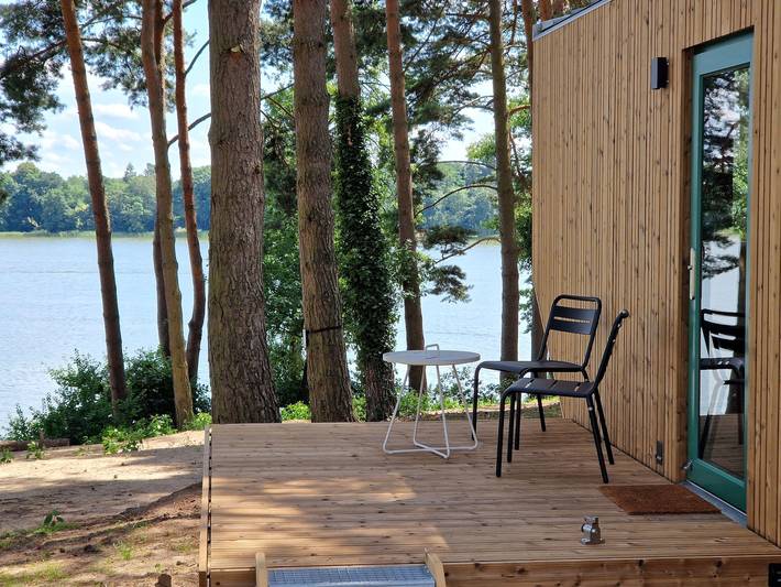 Camping für 4 Personen, mit Terrasse und Garten sowie Sauna und Seeblick in Mecklenburg-Vorpommern - 4