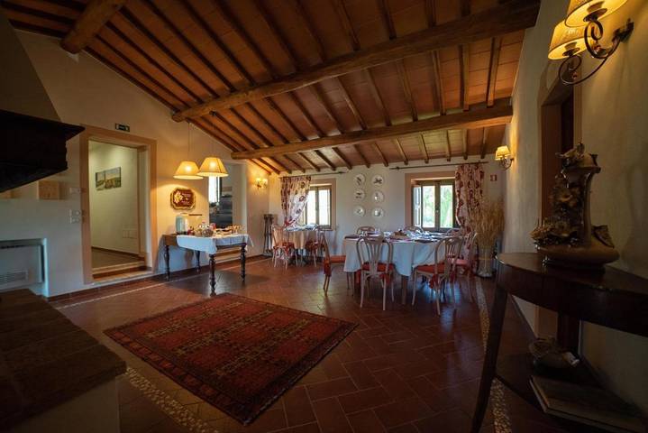 Chambre d’hôte pour 2 personnes, avec vue ainsi que piscine et jardin, animaux acceptés à Gaiole in Chianti - 2