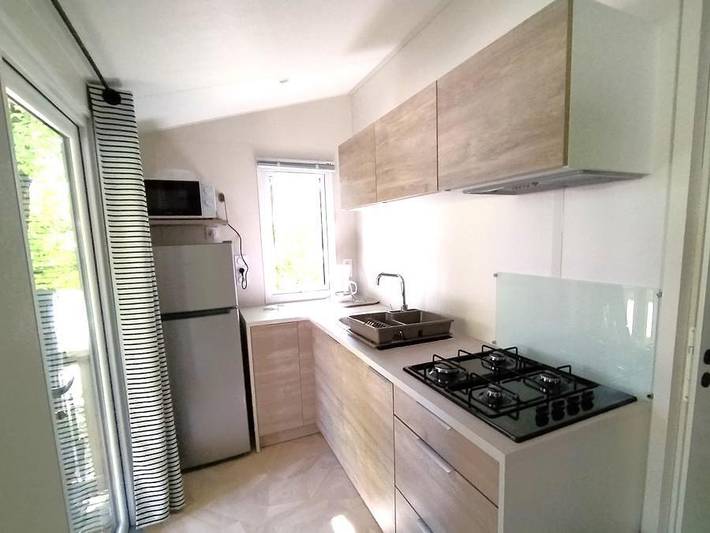 Mobil home pour 6 personnes, avec bassin pour enfant à Chaillé-les-Marais - 3