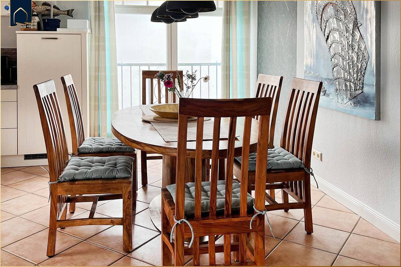 Ganze Wohnung, Strandnahe Ferienwohnung mit Meerblick & Balkon – 2 Bäder, für 6 Personen in Bansin, Heringsdorf