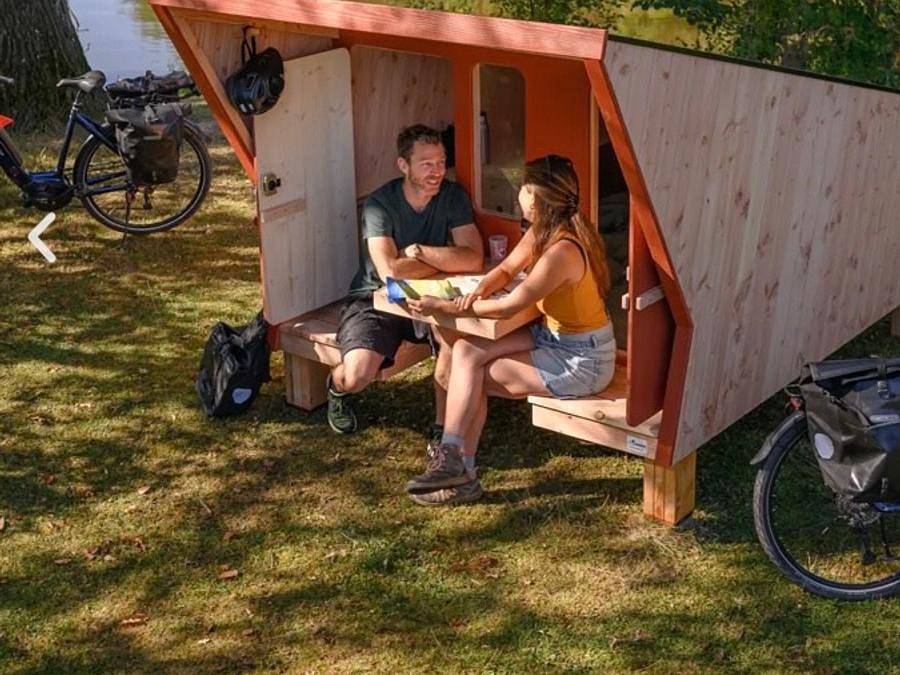 Camping La Sinope - Accommodatie 2 personen - 2-persoons cabine in Quinéville, Cherbourg en omgeving