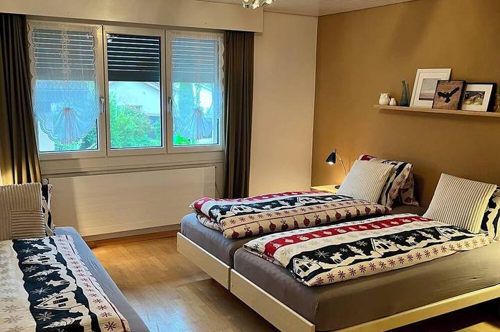 Ferienwohnung für 10 Personen, mit Terrasse und Garten, mit Haustier am Thunersee