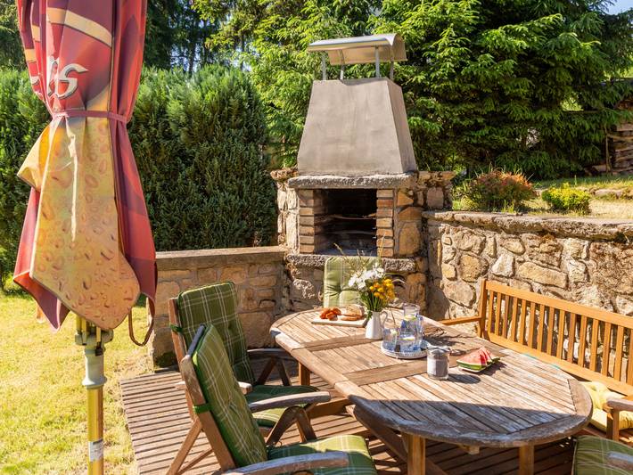 Ferienhaus für 6 Personen, mit Balkon und Ausblick sowie Garten in Tschechien - 2