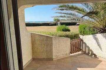 Gîte pour 4 personnes, avec terrasse dans Thalacap