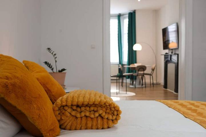 Appartamento intero, Appartamento-Lusso-Bagno privato con doccia-Vista città in Liegi, Liegi e dintorni