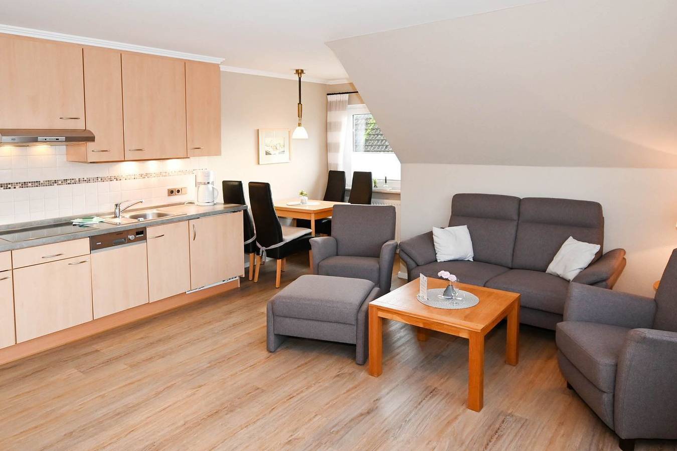 Ganze Wohnung, Ferienwohnung für 4 Personen in Strandnähe in Büsum, Nordseeküste