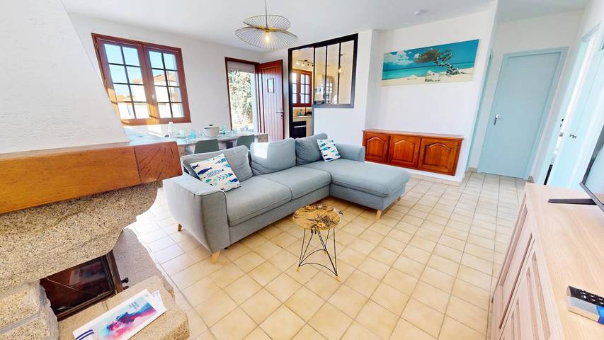 Villa pour 6 personnes, avec jardin à Saint-Hilaire-de-Riez - 3