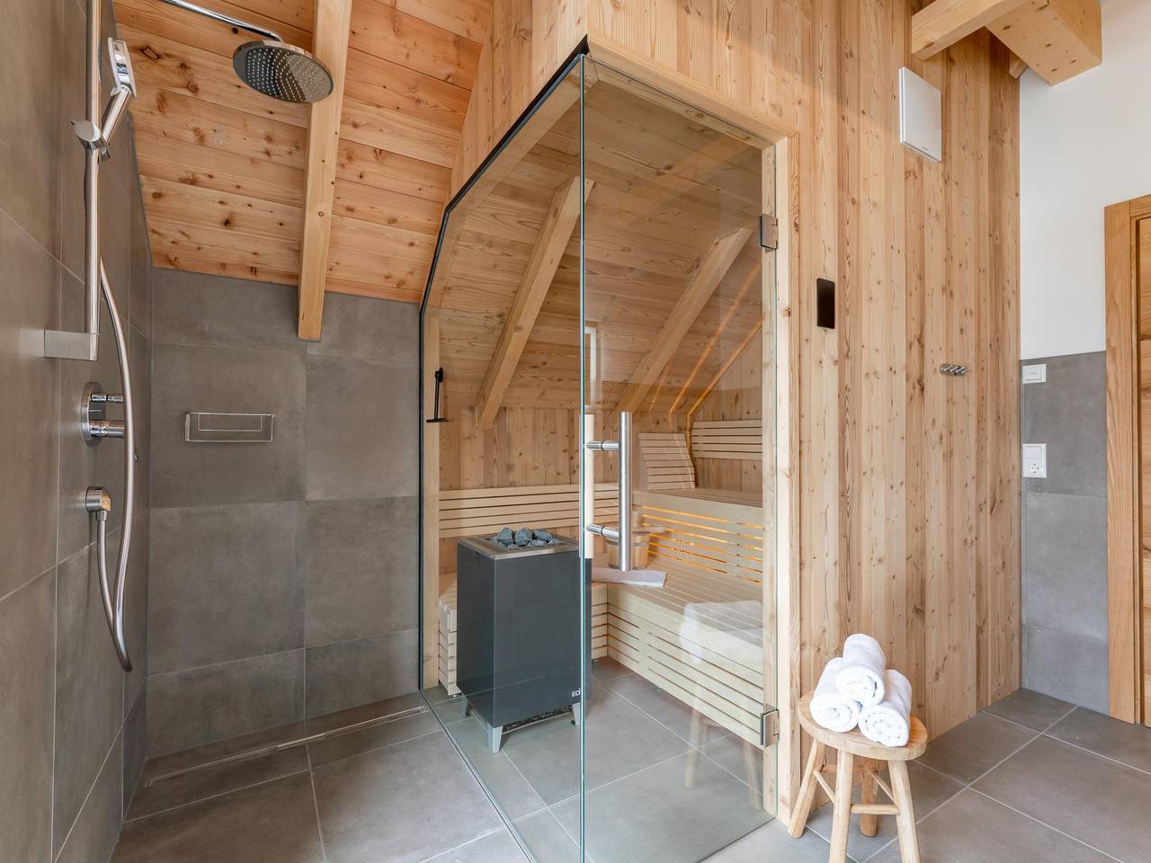 Luxuriöses Chalet mit Sauna in St. Georgen ob Murau, Sankt Georgen am Kreischberg