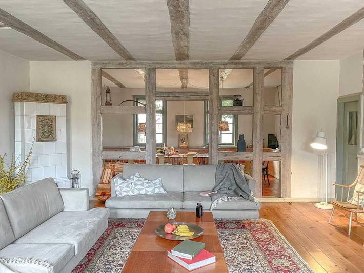 Ferienhaus für 14 Personen, mit Ausblick und Sauna sowie Garten, mit Haustier in Luckow - 2