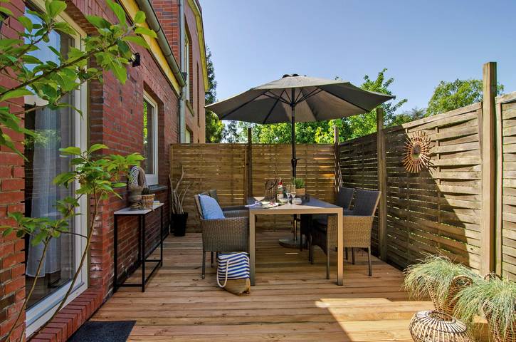 Ferienwohnung für 5 Personen, mit Garten in Leer und Umgebung