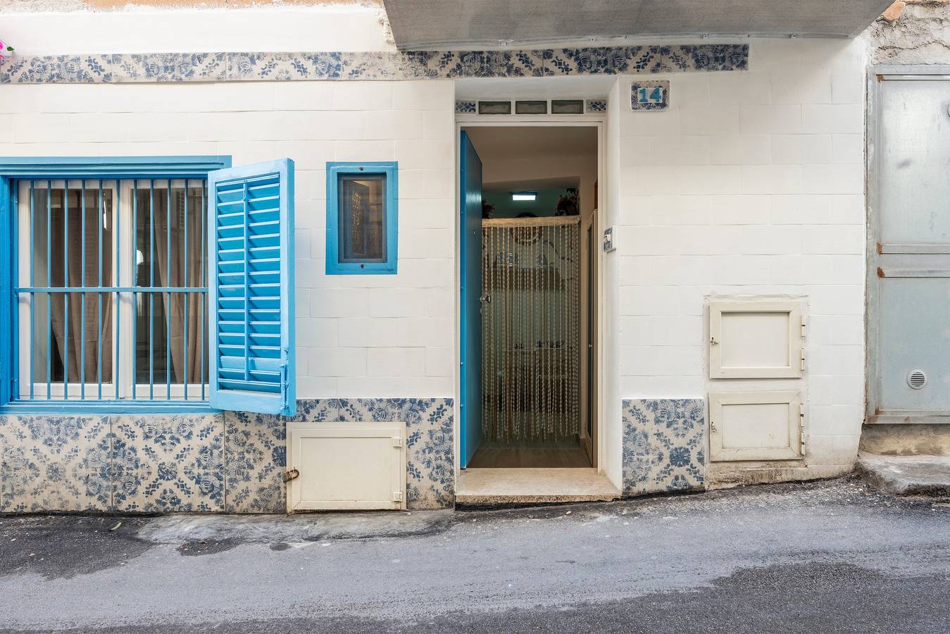 Ferienhaus 'La Casa del Pescatore' mit Meerblick, Wlan und Klimaanlage in Spiaggia dell'Arenella, Palermo