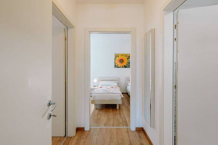 Ganze Wohnung, Gemütliche Wohnung für 4 Personen mit  W-Lan, Tv, Innenhof und Haustiere erlaubt in Caldonazzo, Caldonazzosee