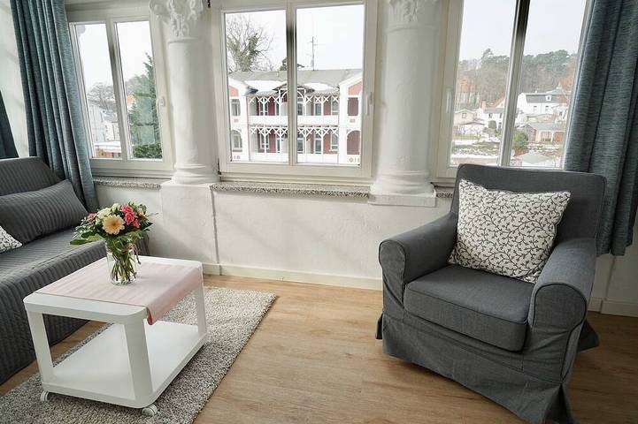 Apartmenthotel für 5 Personen, mit Balkon und Sauna, mit Haustier in Sellin - 3