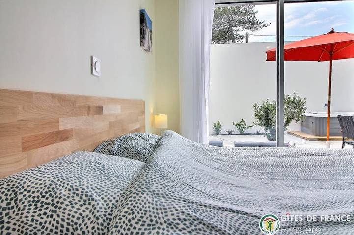Villa le Nid Des Dunes & Spa-1 Front de Mer in Santec, Ceinture Dorée