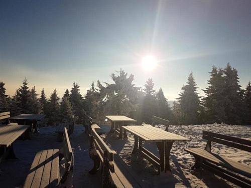 Fichtelberghütte in Oberwiesenthal, Erzgebirge