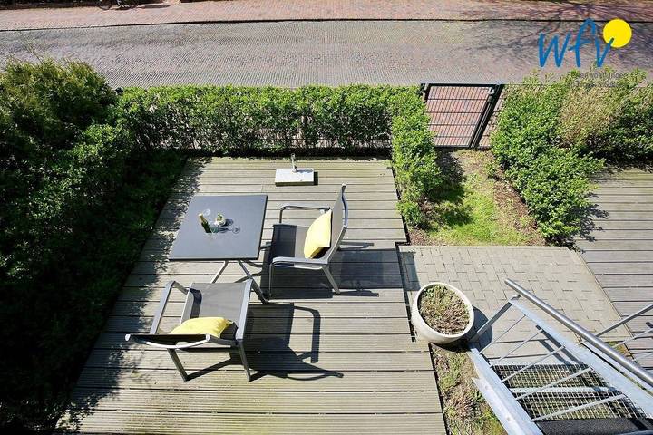 Ferienwohnung für 6 Personen, mit Terrasse, mit Haustier auf Wangerooge