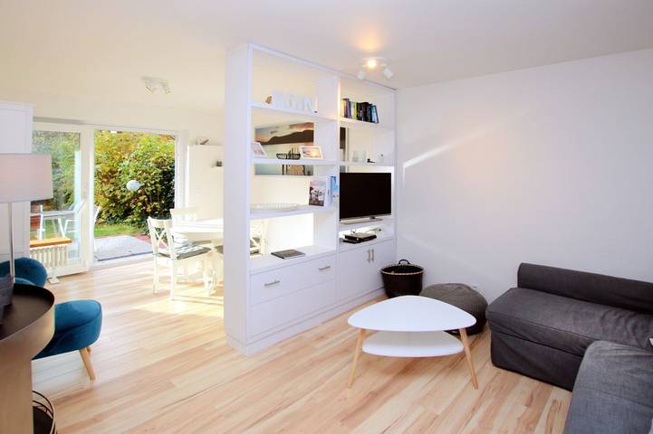 Ganze Wohnung, Ferienwhg. in Wyk mit 3- Zimmern, ca. 58 m² im Eg mit Südterrasse und Garten in Nordfriesische Inseln (Schleswig-Holstein) (Schleswig-Holstein), Wyk auf Föhr