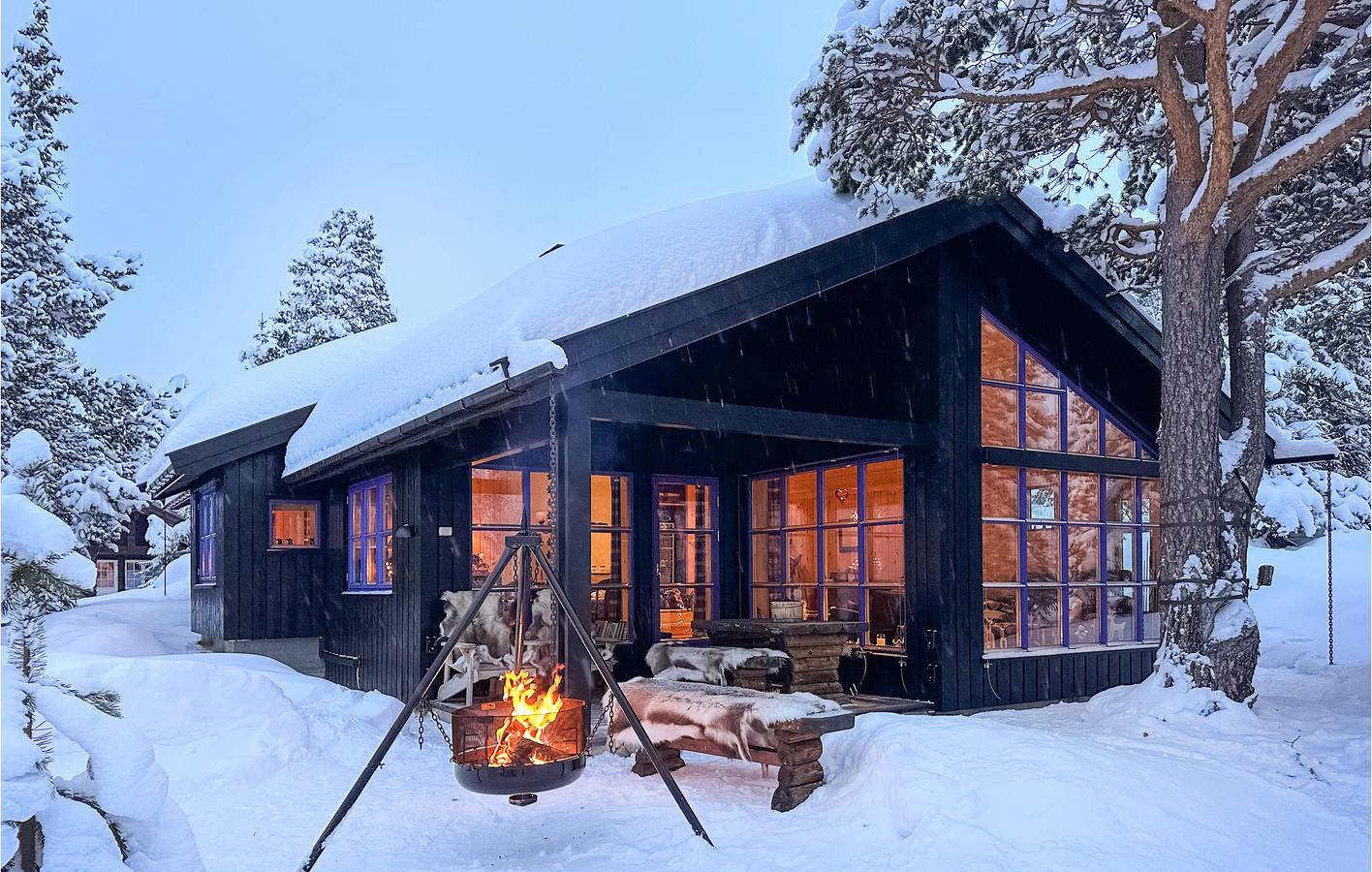 Ferienhaus für 7 Personen mit Garten in Kvitåvatn, Tinn