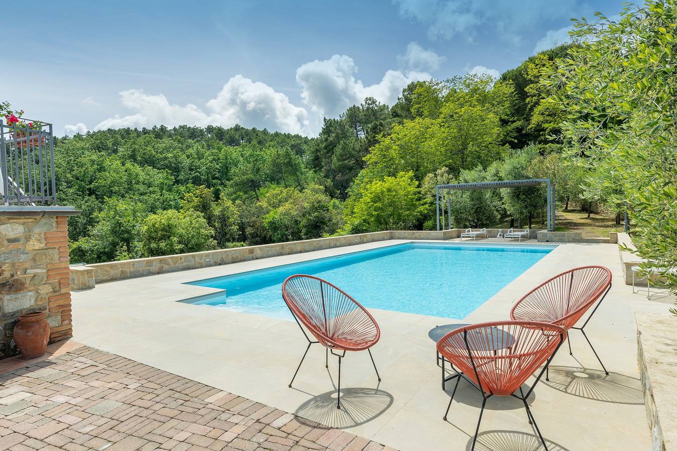 Villa 'Karla' mit privatem Pool, Wlan und Klimaanlage in Chianni, Etruskische Küste
