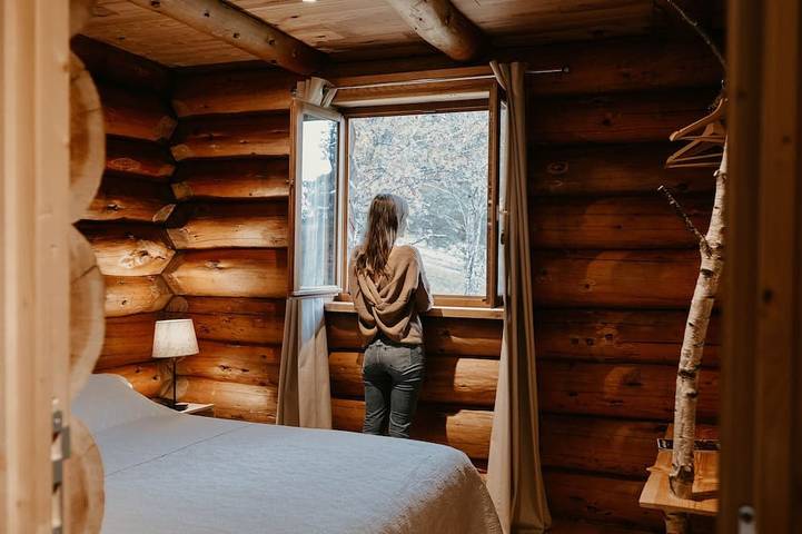 Gîte pour 5 personnes, avec terrasse ainsi que sauna et jardin, animaux acceptés à Fay-sur-Lignon - 2