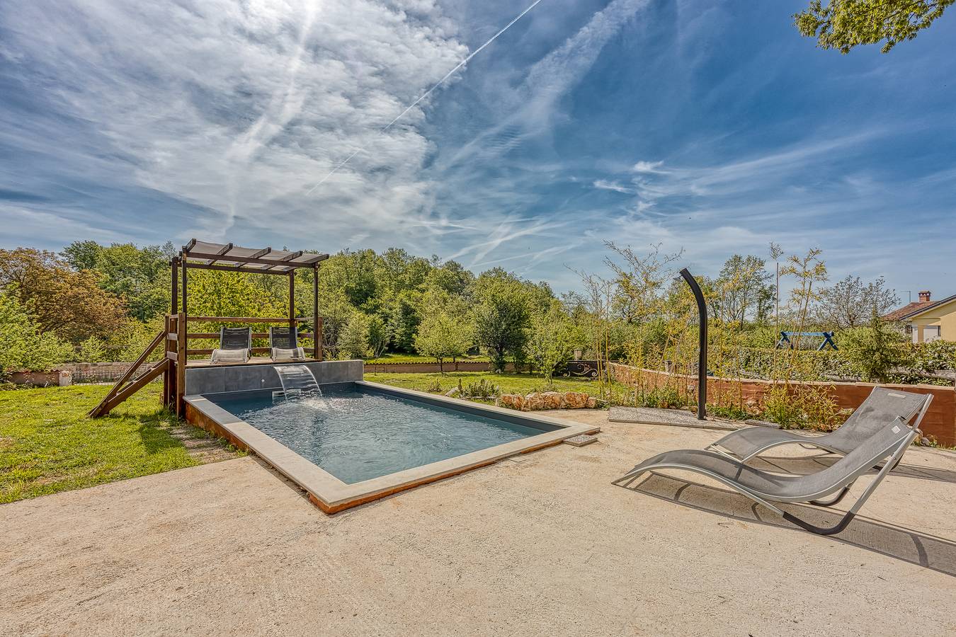 Ferienhaus für 4 Personen mit Pool in Pazin, Zentralistrien