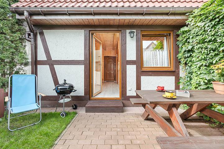 Reihenhaus Ciach Nr. 3 in Bobolin, Powiat Sławieński