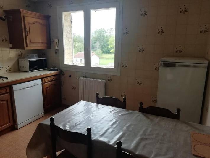Location de vacances pour 4 personnes, avec jardin ainsi que terrasse et vue dans Ponts sur Seulles - 4
