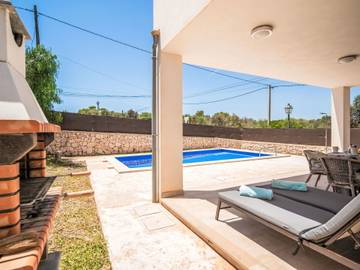 Ferienhaus in Cala Llombards, Santanyí für 4 